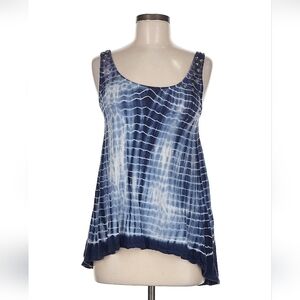 Hang Ten Blue Asymmetrical Tank Top